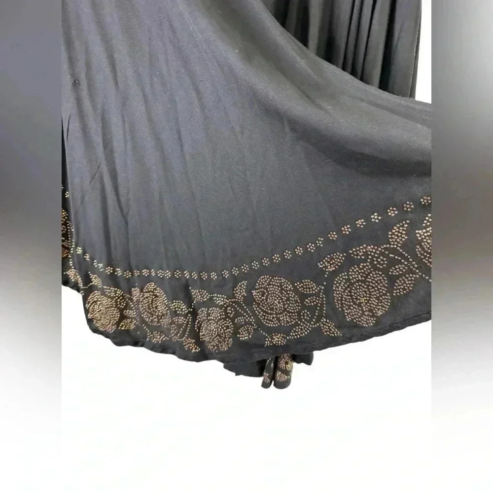 Elizabeth Gillet Kimono - One Size with flowy floral sleeves - Picture 5 of 11